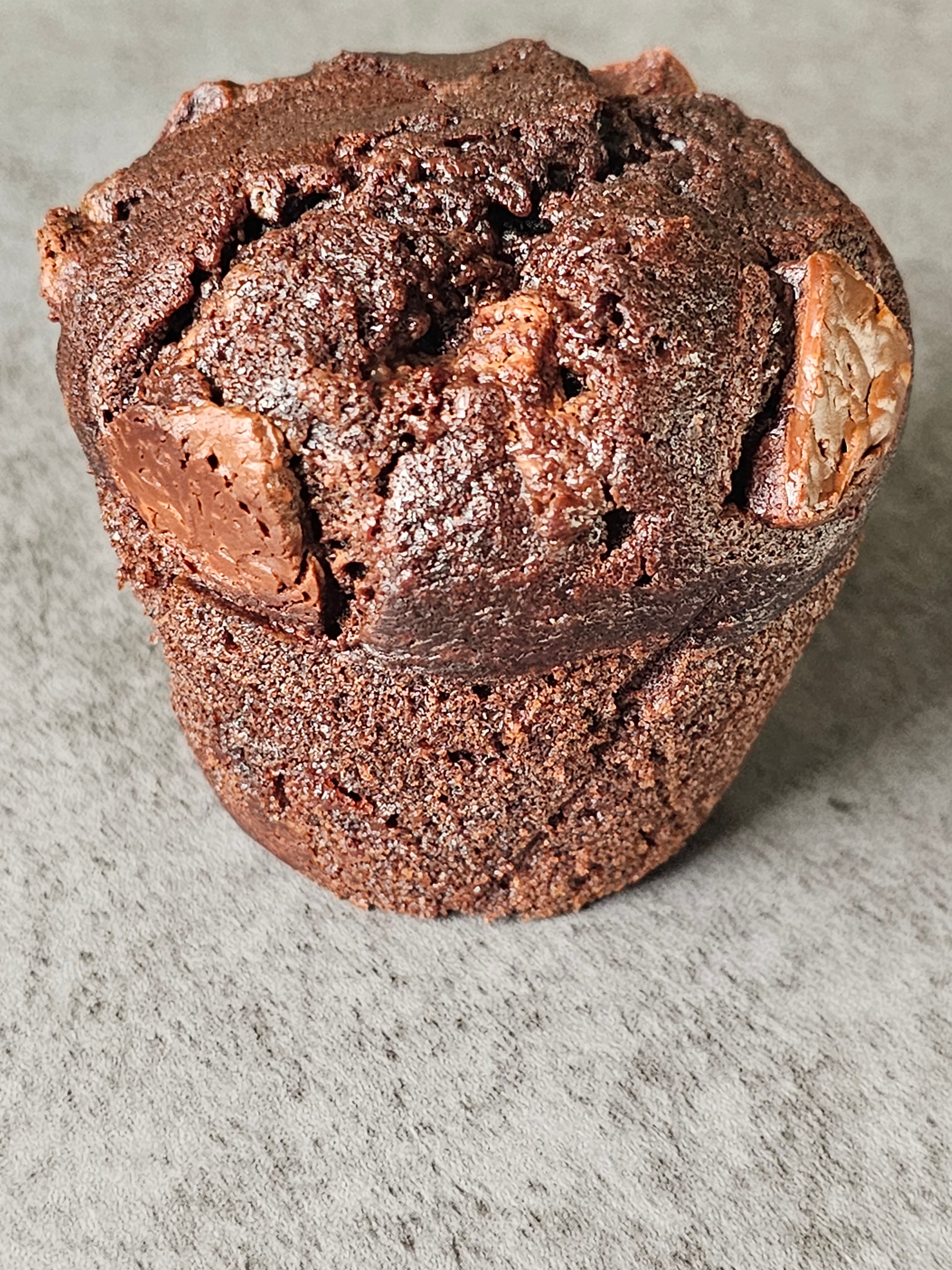 Double chocolate muffin